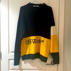 Off-White color-block knit